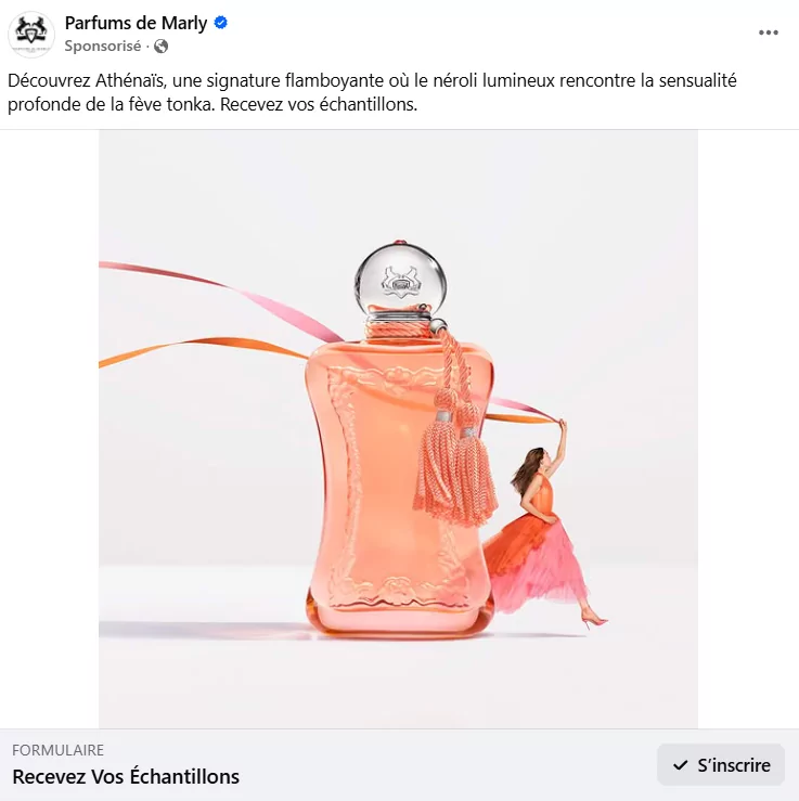 Parfum Athénaïs Parfums de Marly Paris