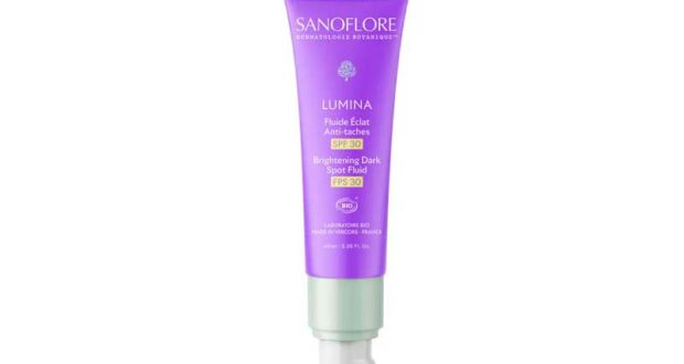 30 Sanoflore Lumina Fluide Eclat Anti-taches SPF30 Bio à tester