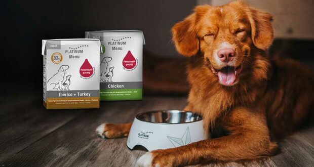 500 Packs Nourritures pour Chien PLATINUM offerts