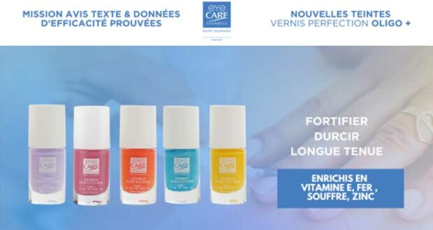 60 Nouvelles Teintes Vernis Perfection Oligo+ Eye Care à tester
