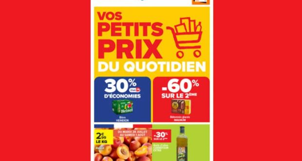 Catalogue Carrefour du 28 juillet au 10 août 2026