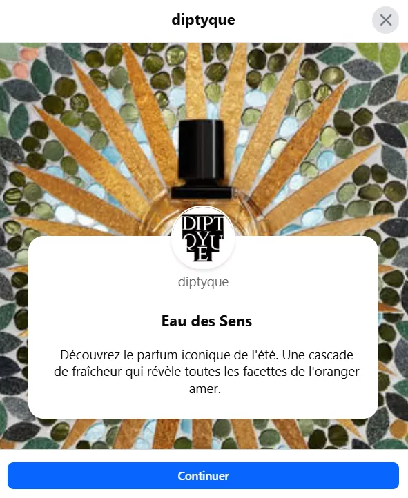Eau des Sens de Diptyque Paris