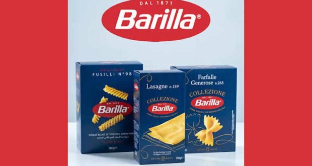 290 paquets de pâtes Collezione Barilla à tester