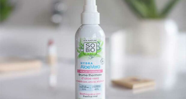 60 Brume thermale d’aloe vera bio de SO BiO étic à tester