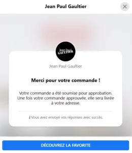 Nouveau parfum La Favorite