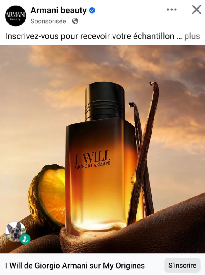 Échantillons Gratuits Parfum I Will