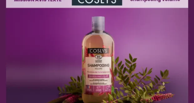 10 Shampooing Volume Coslys à tester