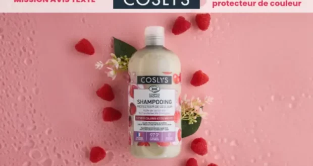 30 shampooing protecteur de couleur Coslys à tester